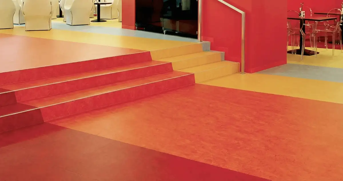 Snack bar with beautiful professionally installed linoleum flooring in Rochester, NY